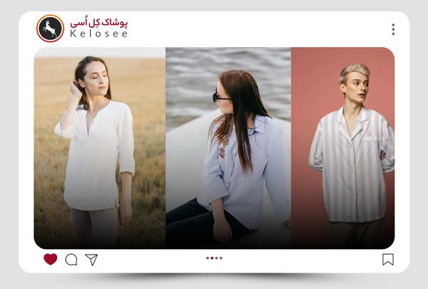 مدل شومیز زنانه نخی