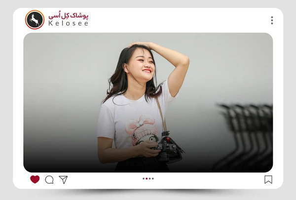 خرید اینترنتی تیشرت زنانه